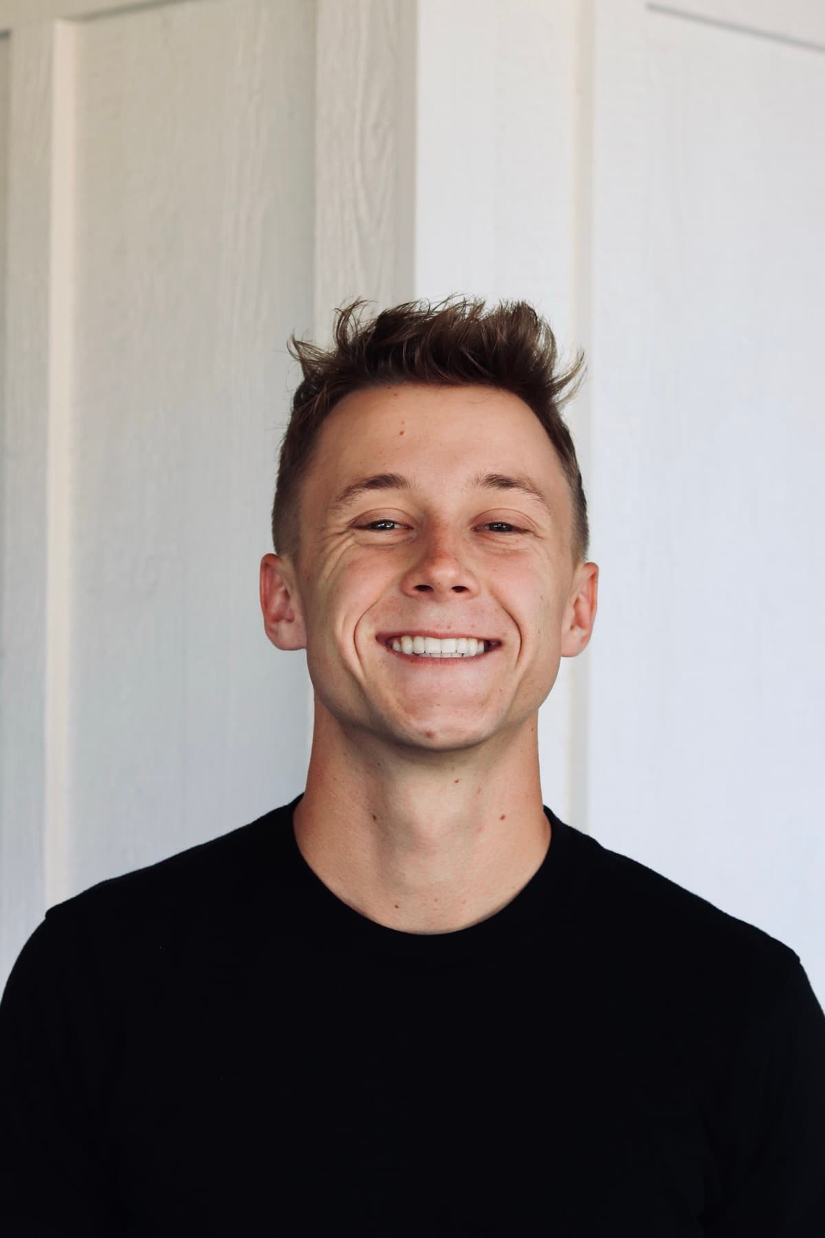 Clayton Blodgett smiling