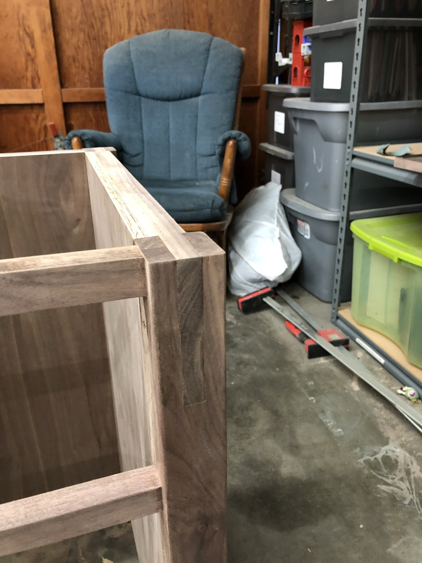 Integrated Wood Desk — photo 4 of 9